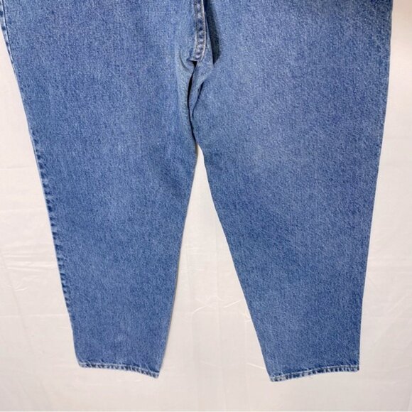Vintage Wrangler Med Wash Baggy Jeans 16 - Picture 8 of 14
